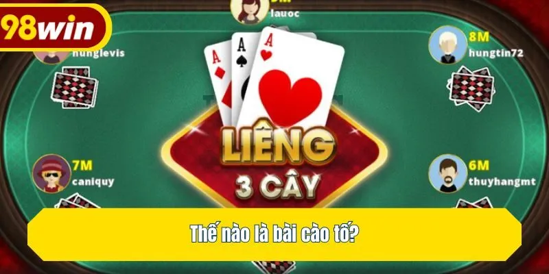 Thế nào là bài cào tố?