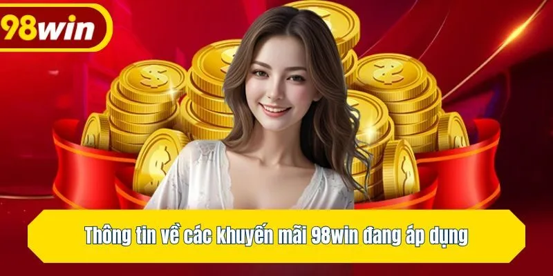 Thông tin về các khuyến mãi 98win đang áp dụng